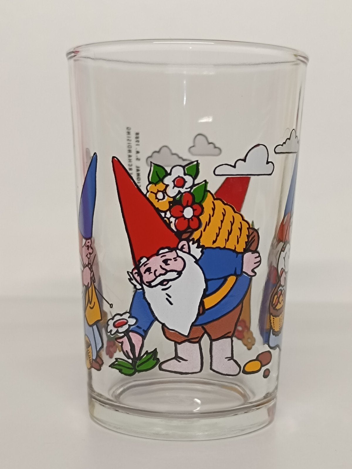 David de kabouter VMC 1988 vintage glas, Ophalen of Verzenden
