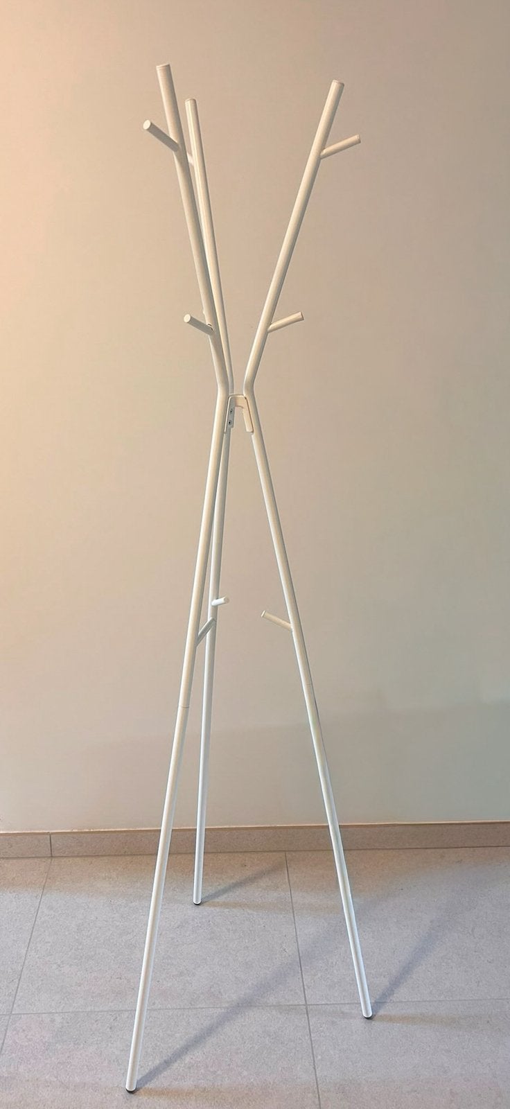 Witte kapstok, Enlèvement, Comme neuf, Portemanteau sur pied