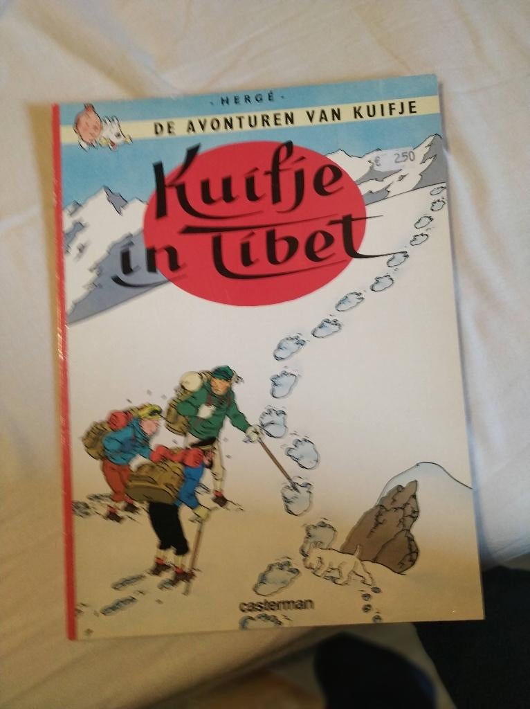 strip kuifje in Tibet , druk 1986..., Boeken, Ophalen of Verzenden