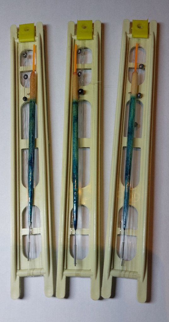 Set de 3 lignes de pêche au corégone faites maison 117, Sports nautiques & Bateaux, Enlèvement ou Envoi, Neuf, Ligne fixe