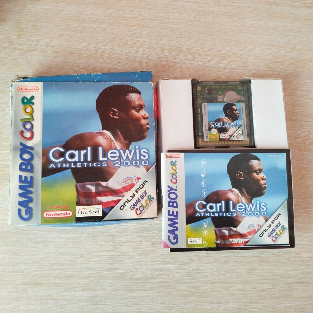 Spel Carl Lewis Athletics 2000 voor Game Boy Color, Games en Spelcomputers, Ophalen, Gebruikt