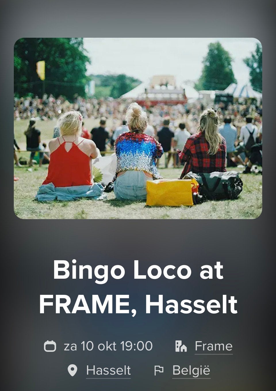 Zoek ticket voor Bingo loco, Tickets en Kaartjes, Eén persoon
