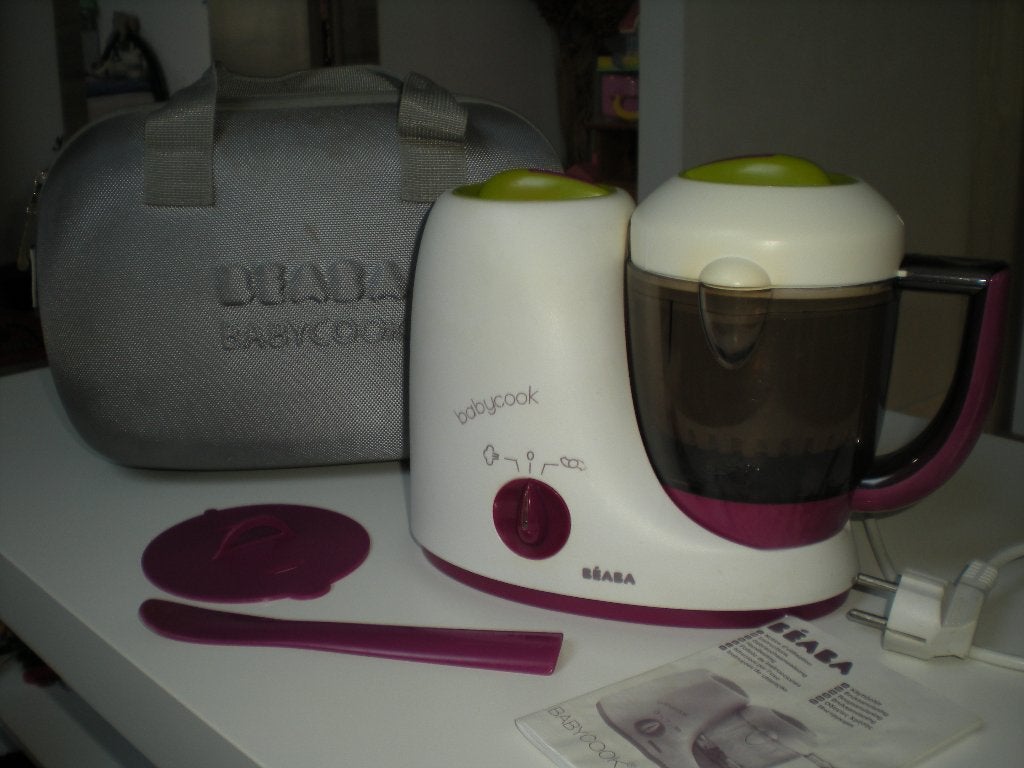 Babycook Beaba : cuiseur vapeur bébé, Enfants & Bébés, Enlèvement, Utilisé, Avec sac, Préparateur de repas pour bébé