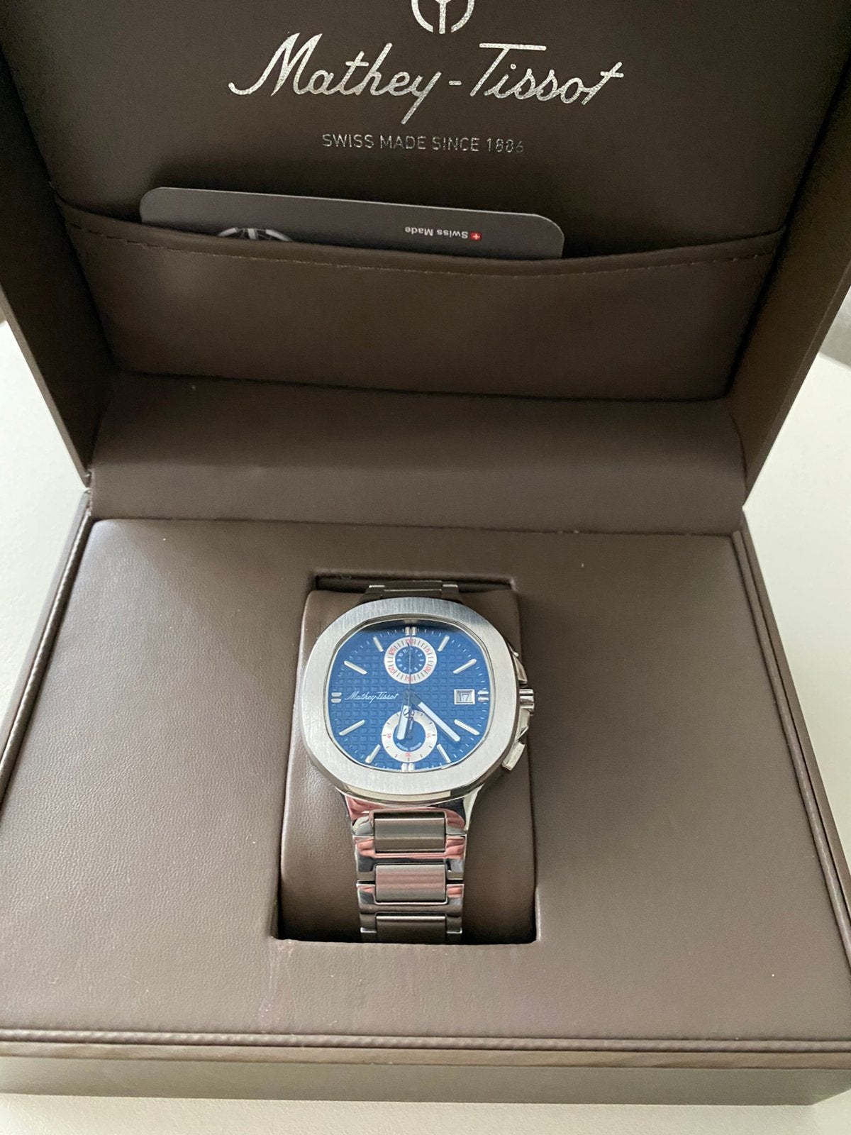 Mathey-Tissot limited edition, Montre-bracelet, Autres marques, Enlèvement, Acier