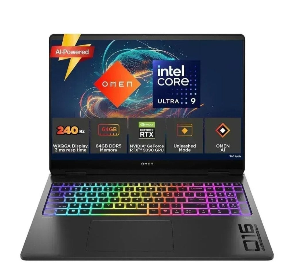 Omen Max Gaming Laptop 5090, Neuf, 64 GB ou plus, Intel i9, 16 pouces