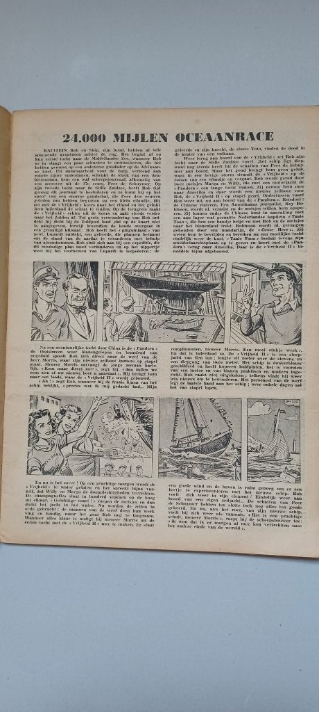 Les soirées du capitaine Rob, Une BD, Enlèvement ou Envoi, Utilisé