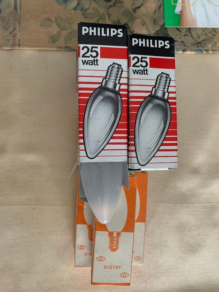 Gloeilampen 25W – E14 fitting (kaarsvorm), Enlèvement ou Envoi, Philips
