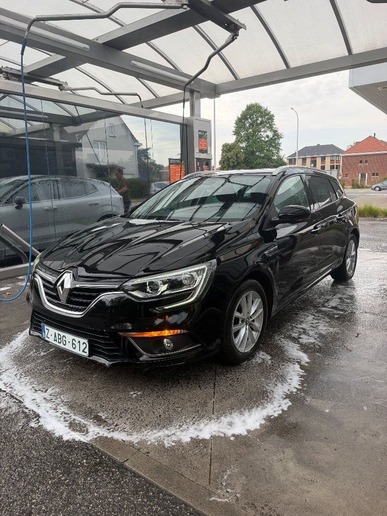 Renault, Auto's, Renault, Particulier, Mégane, Benzine, Euro 6, 5 deurs, Handgeschakeld, Zwart, Zwart, Ophalen