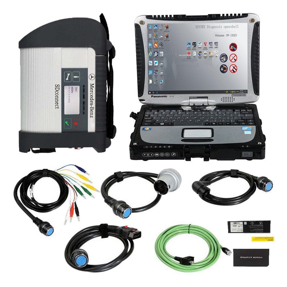 Pc diag MERCEDES : Panasonic Toughbook + MB Star Xentry, Enlèvement, Comme neuf