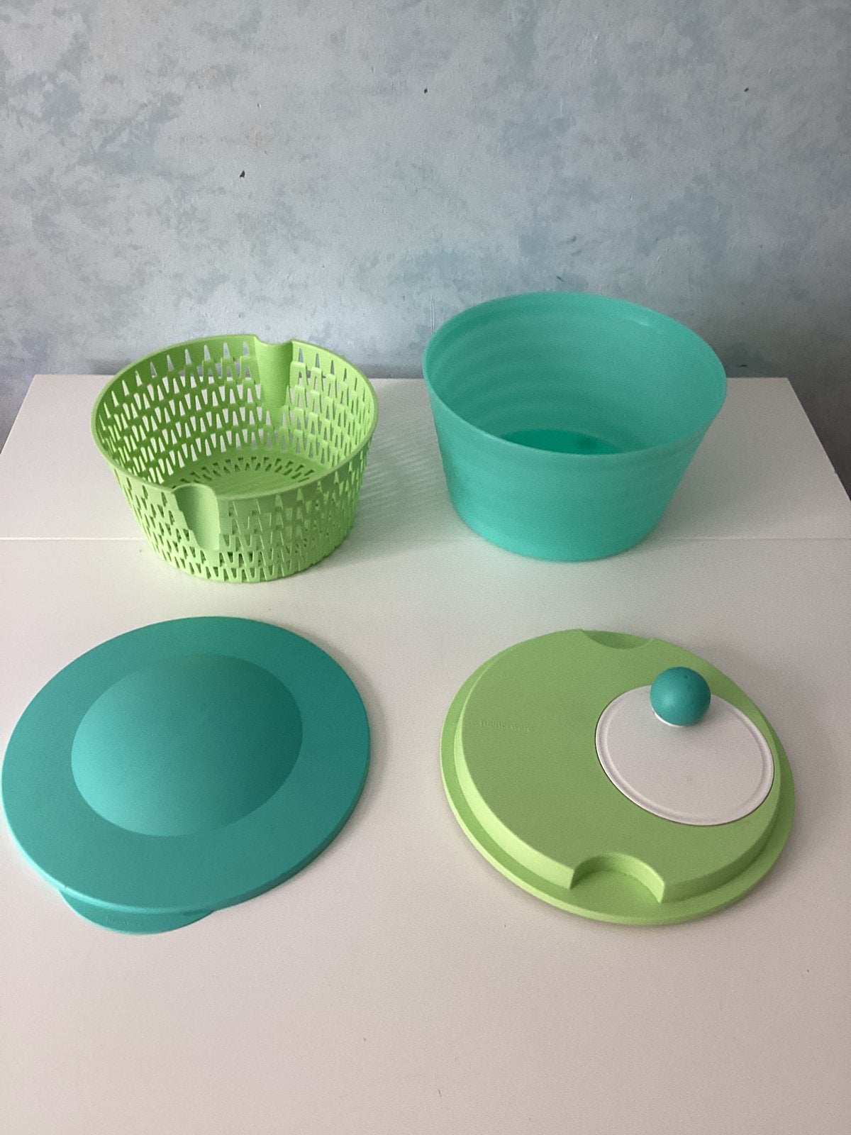La centrifugeuse à salade Tupperware est comme neuve, Envoi, Comme neuf