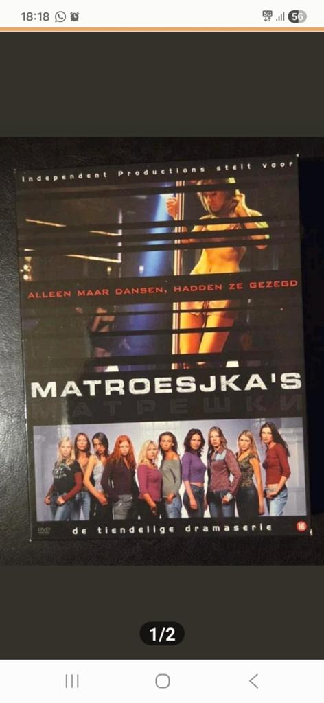 Matroesjka's Seizoen 1 - Dvd Boxset, Vanaf 12 jaar, Ophalen of Verzenden, Zo goed als nieuw, Boxset
