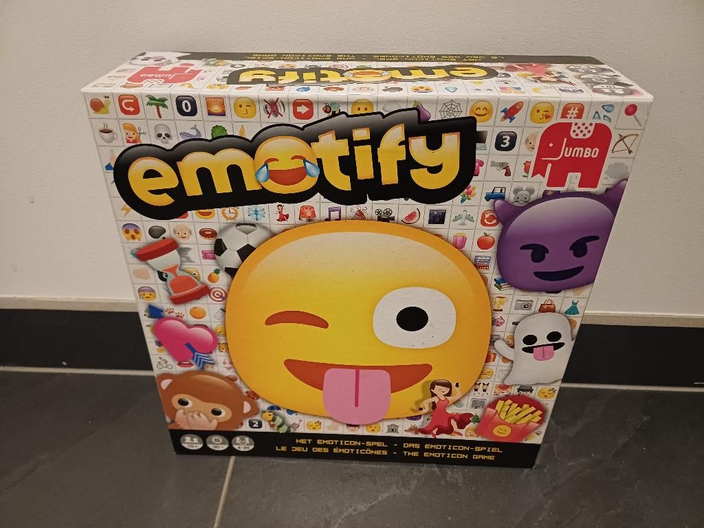 Emotify spel, Enlèvement ou Envoi, Comme neuf, Jumbo