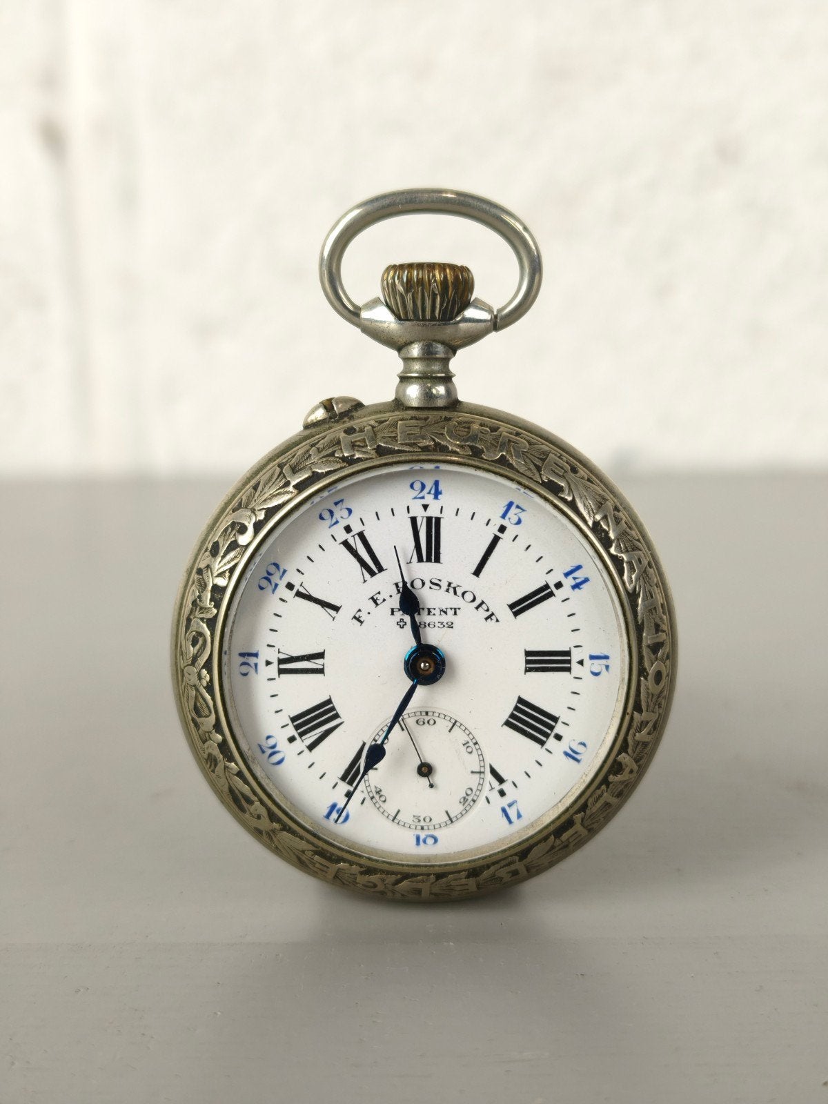 Zakhorloge Roskopf 9 provinciën, Handtassen en Accessoires, Zakhorloge, ., Ophalen of Verzenden, .