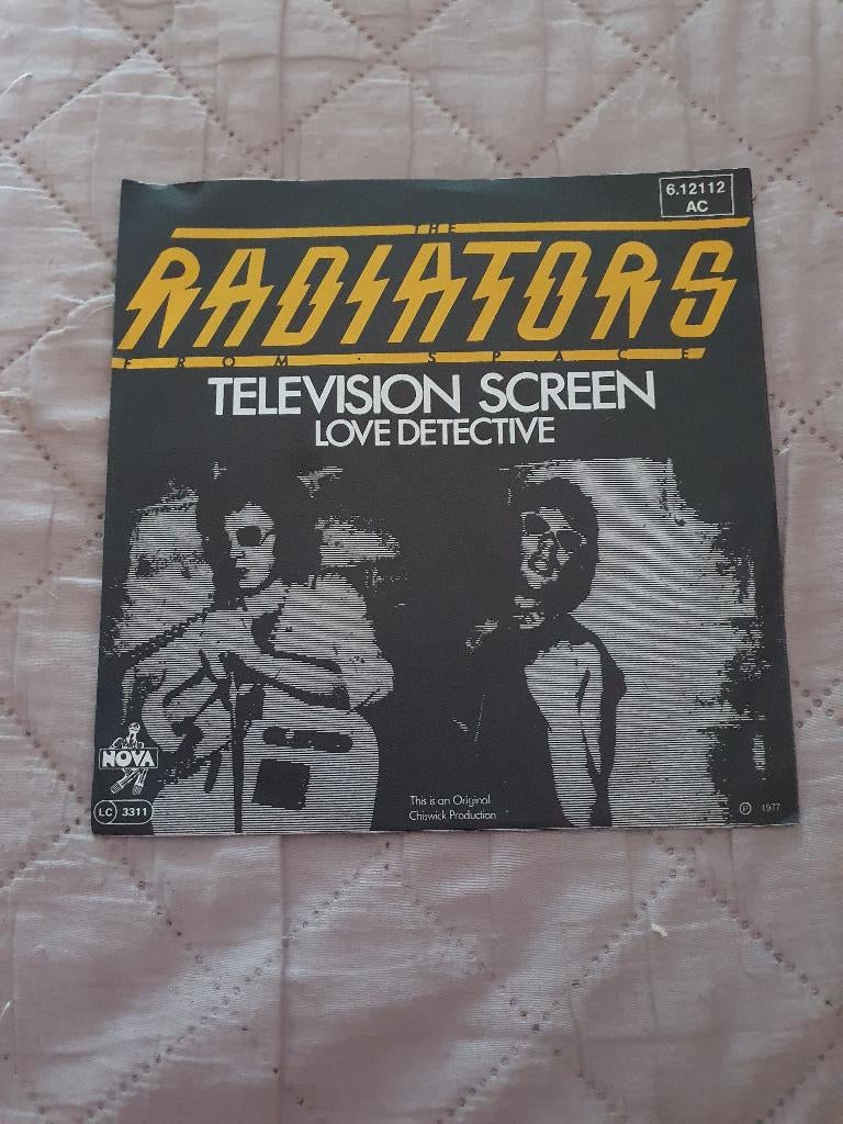 S - The Radiators From Space – Television Screen - 1977, 7 inch, Single, Ophalen of Verzenden, Rock en Metal