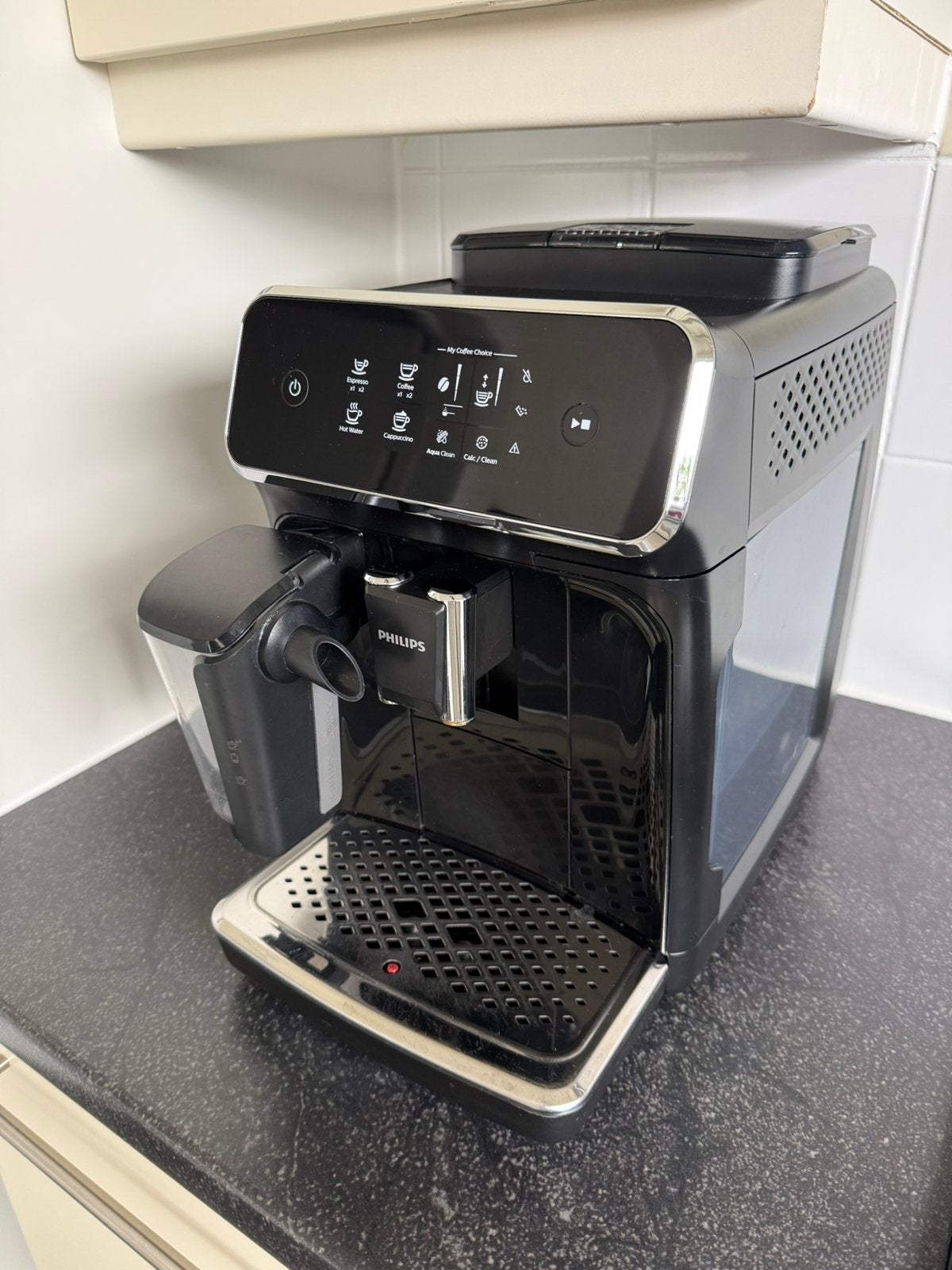 Philips latte go koffiemachine, Elektronische apparatuur, Ophalen of Verzenden, Zo goed als nieuw, Koffiemachine