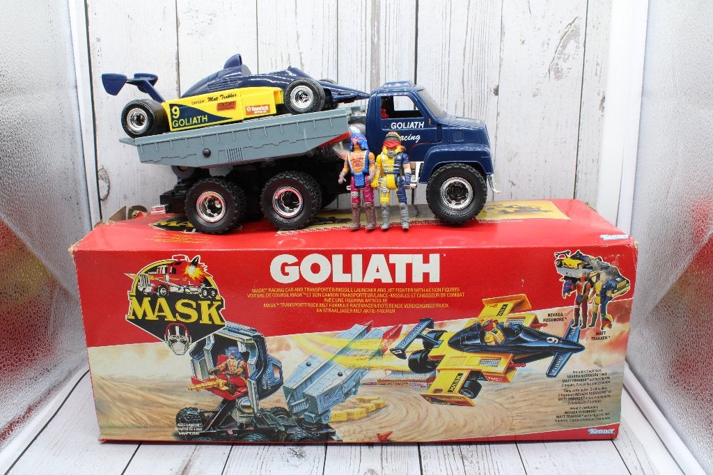 Goliath + Nevada Rushmore, Matt Trakker & Doos - M.A.S.K., Ophalen of Verzenden, Gebruikt