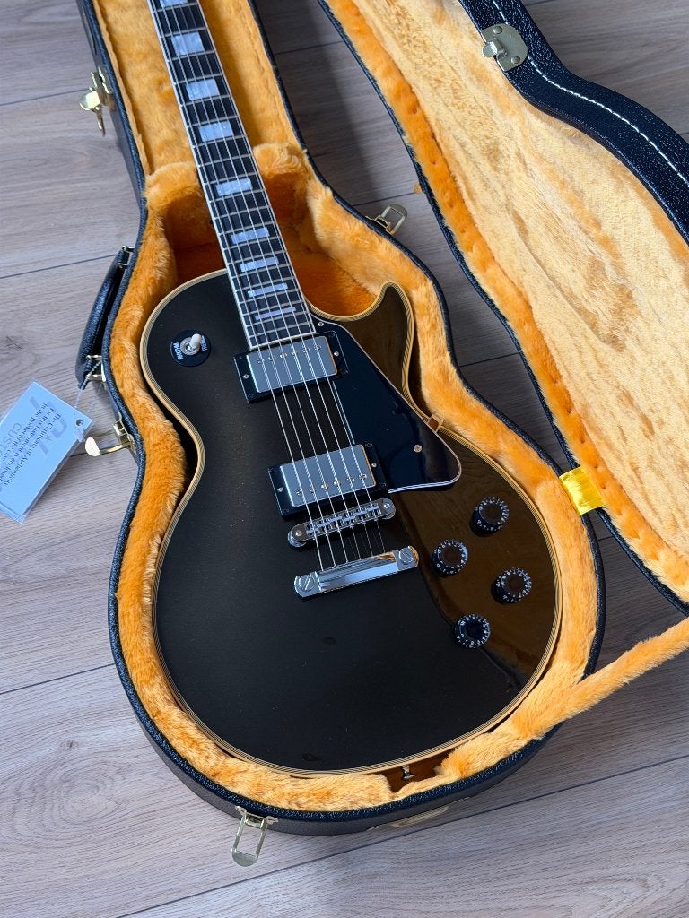 Gibson Les Paul Custom Charcoal Metallic Gloss CH RARE, Musique & Instruments, Instruments à corde | Guitares | Électriques, Enlèvement ou Envoi