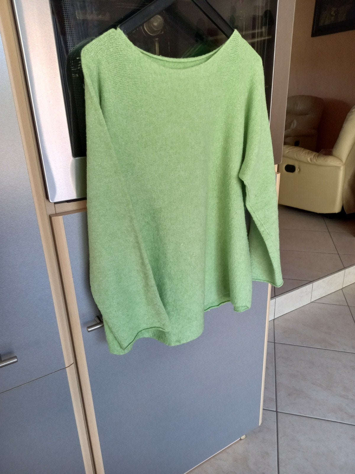 trui groen  1 maat, Kleding | Dames, Ophalen of Verzenden, Groen
