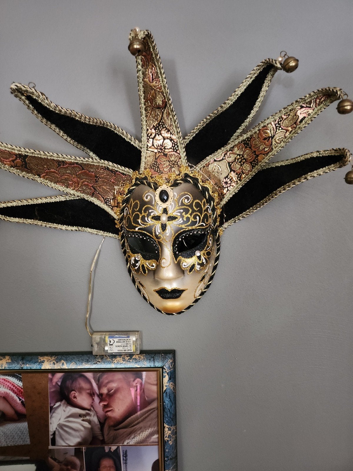 Joker maskers met licht, Huis en Inrichting, Ophalen, Met verlichting