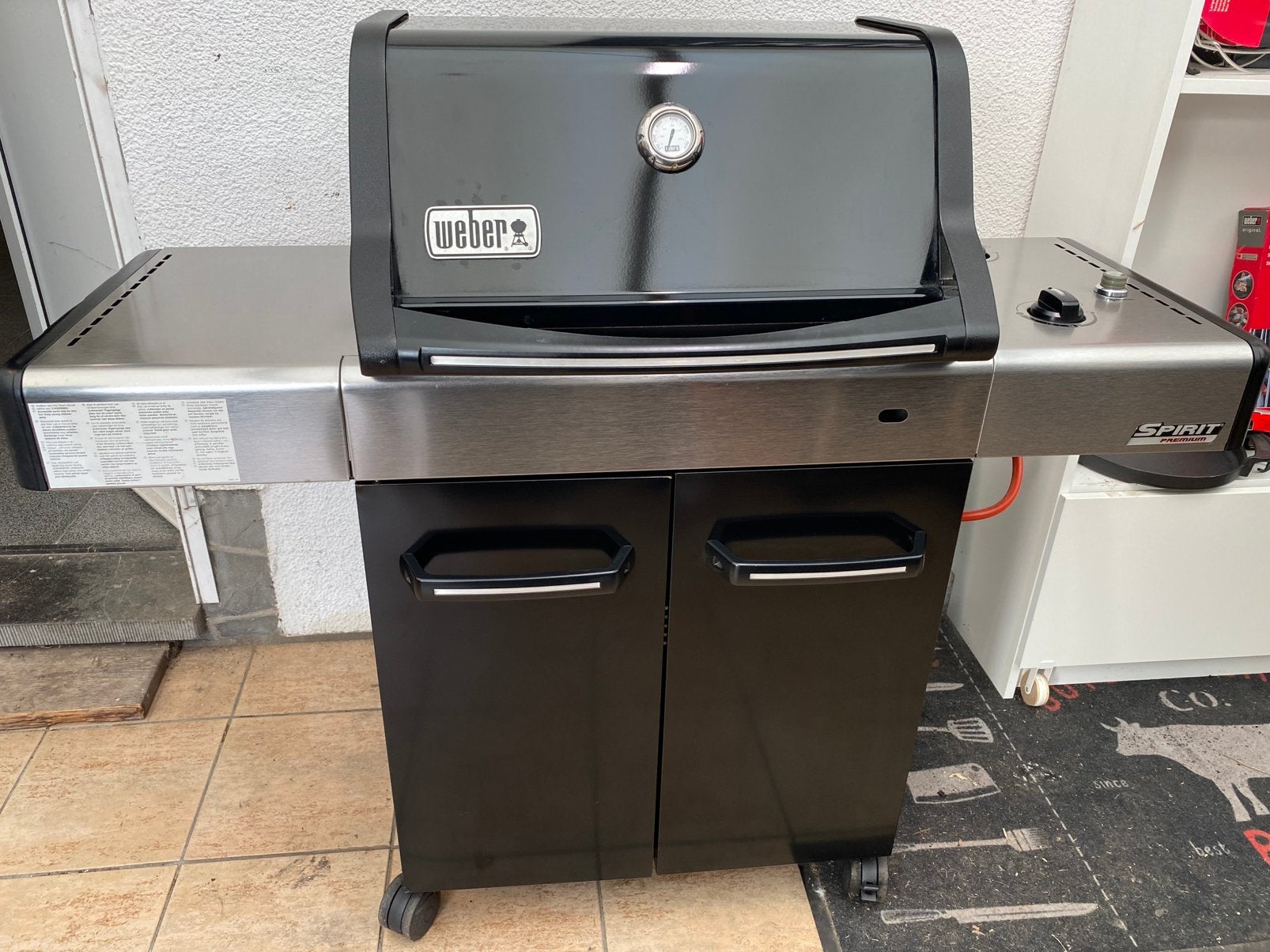 Weber Spirit E-210 premium gasbarbecue i.z.g.st., Ophalen, Zo goed als nieuw