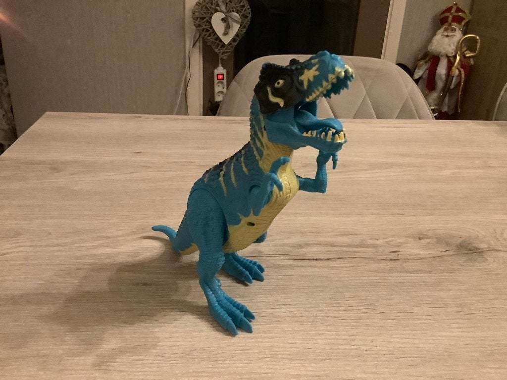 Jouet avec personnage de dinosaure (20x17 cm), Enlèvement ou Envoi, Comme neuf