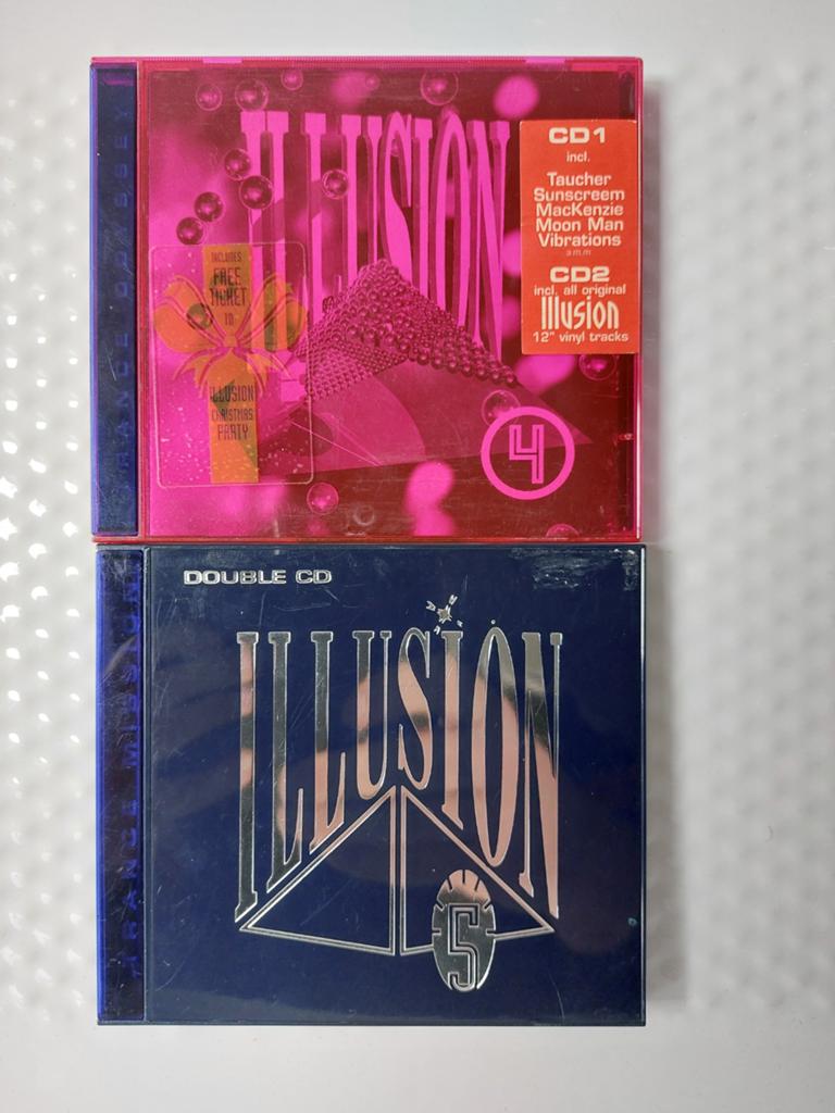 ILLUSION 4  + ILLUSION 5, Cd's en Dvd's, Cd's | Dance en House, Verzenden
