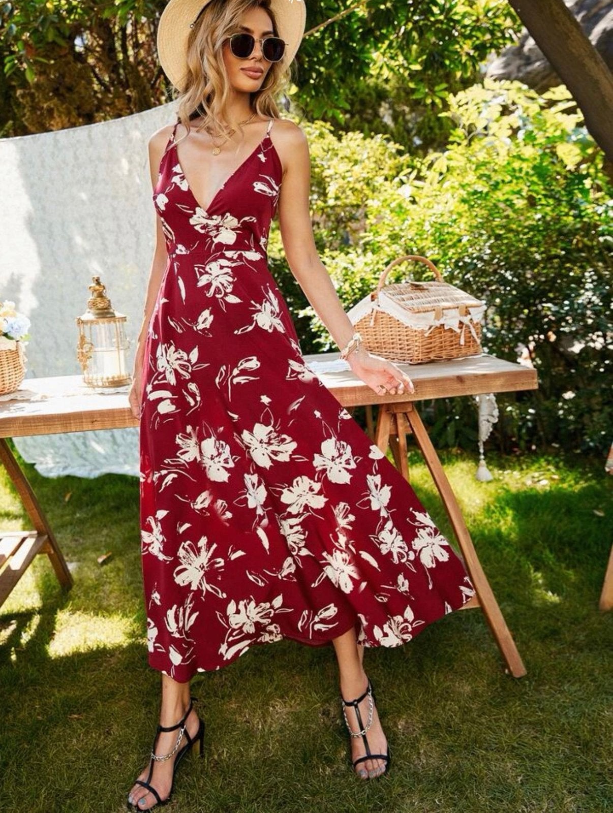 Robe taille L, Enlèvement ou Envoi, Neuf, Taille 42/44 (L), Rouge