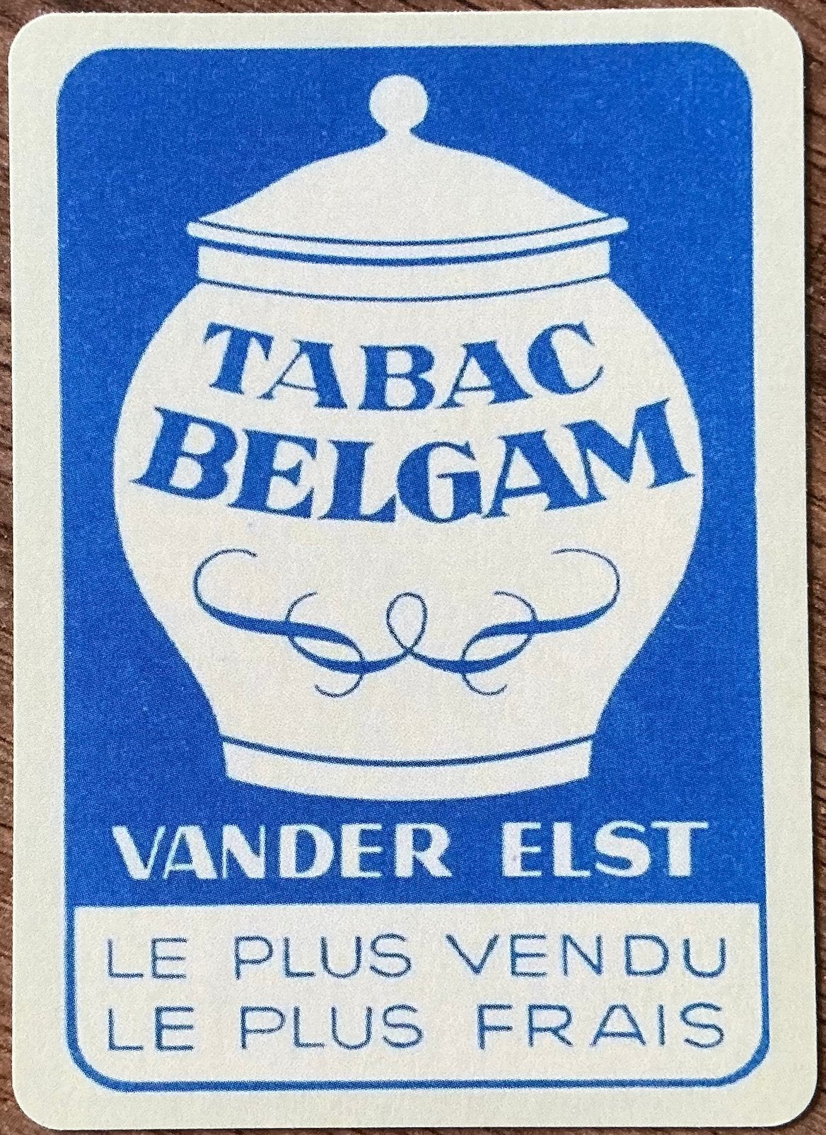 Joker VANDER ELST/TABAC BELGAM, Ophalen of Verzenden, Zo goed als nieuw, Joker(s)