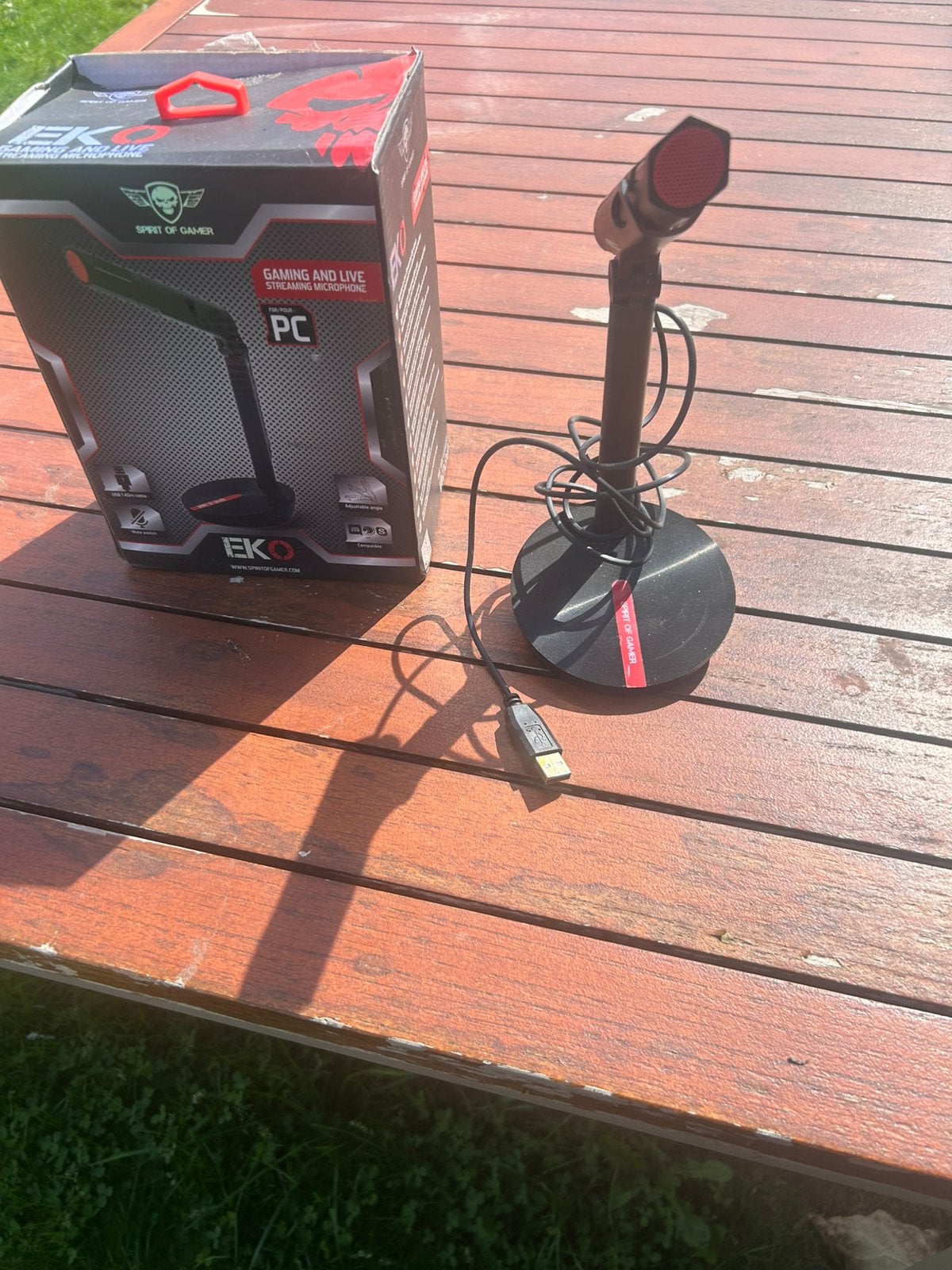 Mikrofoon voor pc en gaming, Muziek en Instrumenten, Ophalen of Verzenden, Zo goed als nieuw