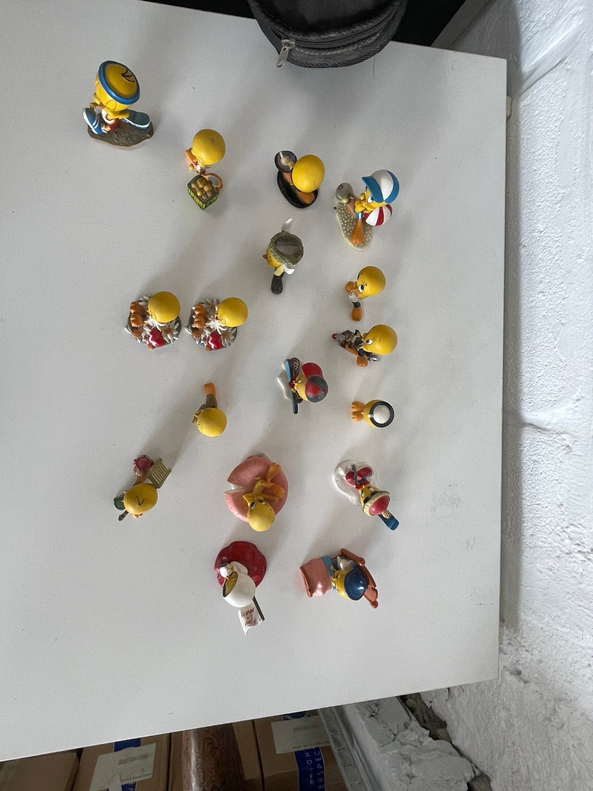 Partij vintage Tweety beeldjes / Looney Tunes verzameling, Verzamelen, Beelden en Beeldjes, Zo goed als nieuw, Ophalen