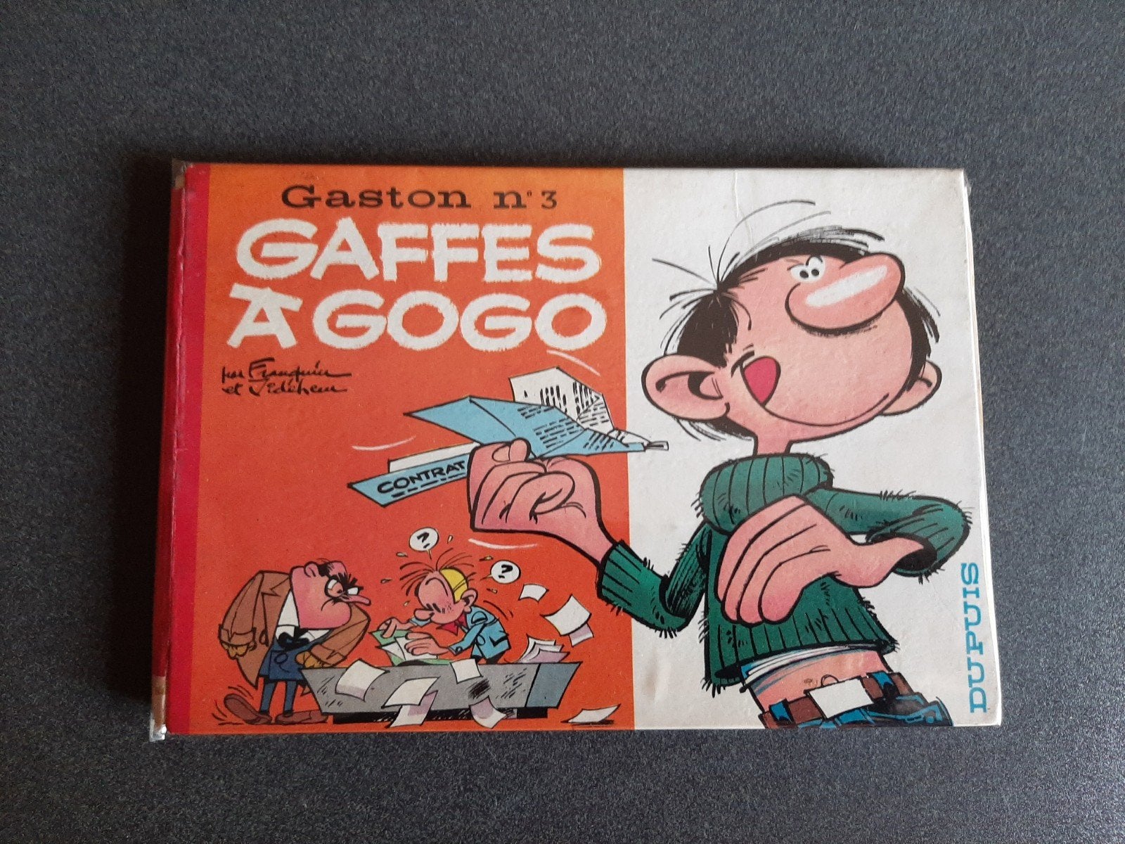 Gaston 3 : Gaffes à gogo EO 1964, Enlèvement ou Envoi