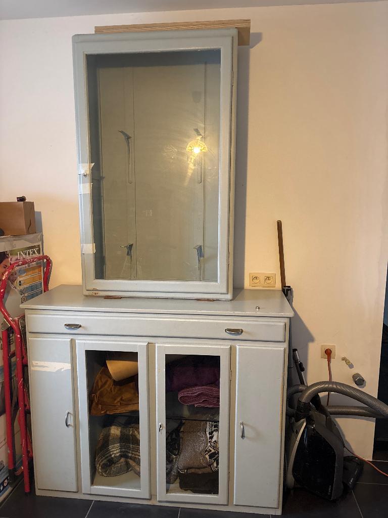 Kast, Ophalen, Gebruikt, Met deur(en)