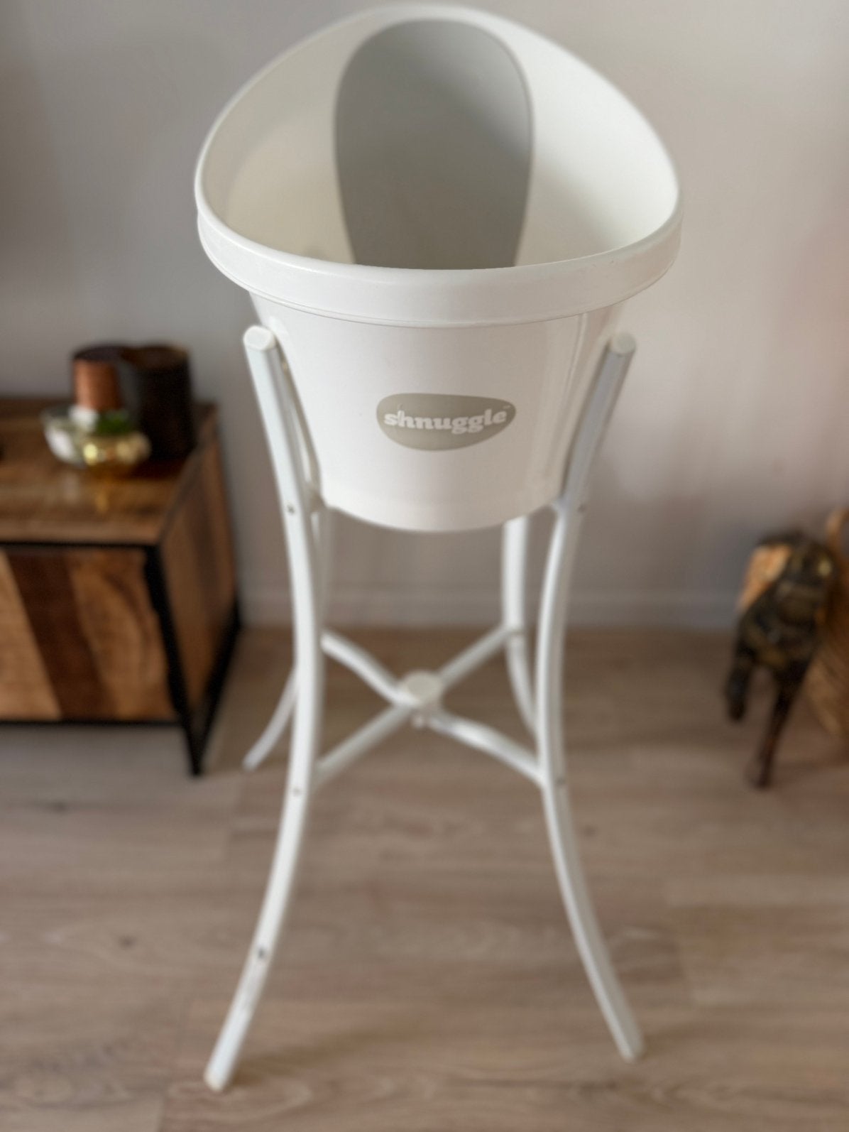 Baignoire pour bébé Shnuggle avec support, Enlèvement, Utilisé