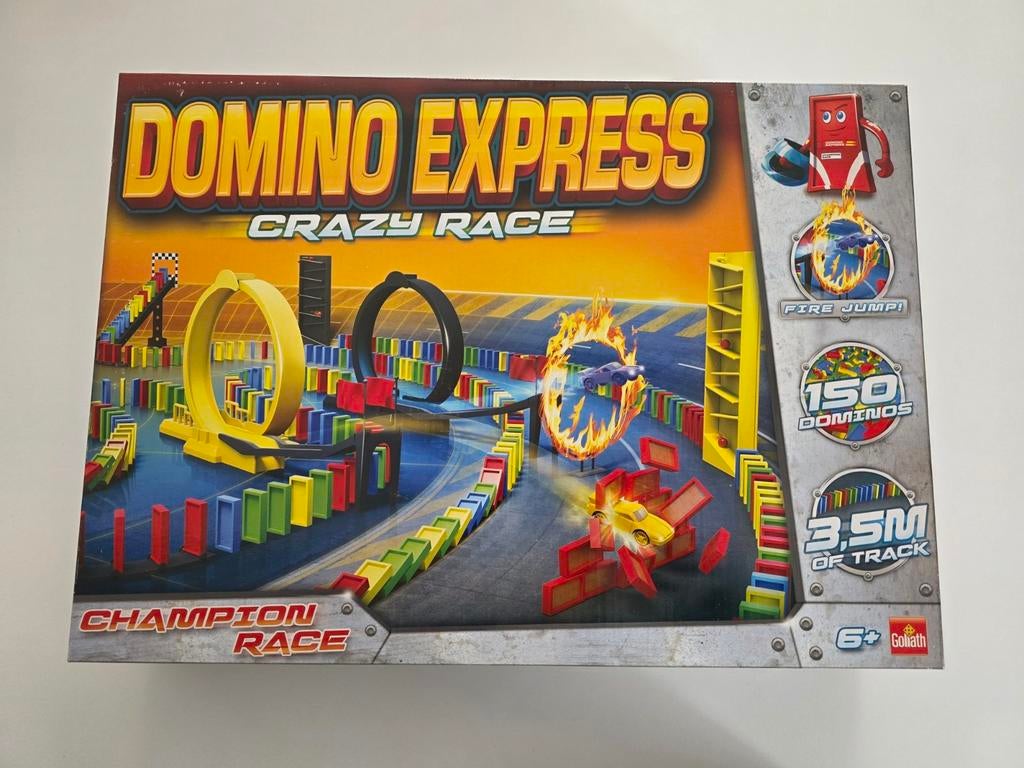 Domino Express Crazy Race, Enlèvement ou Envoi, Comme neuf, Goliath