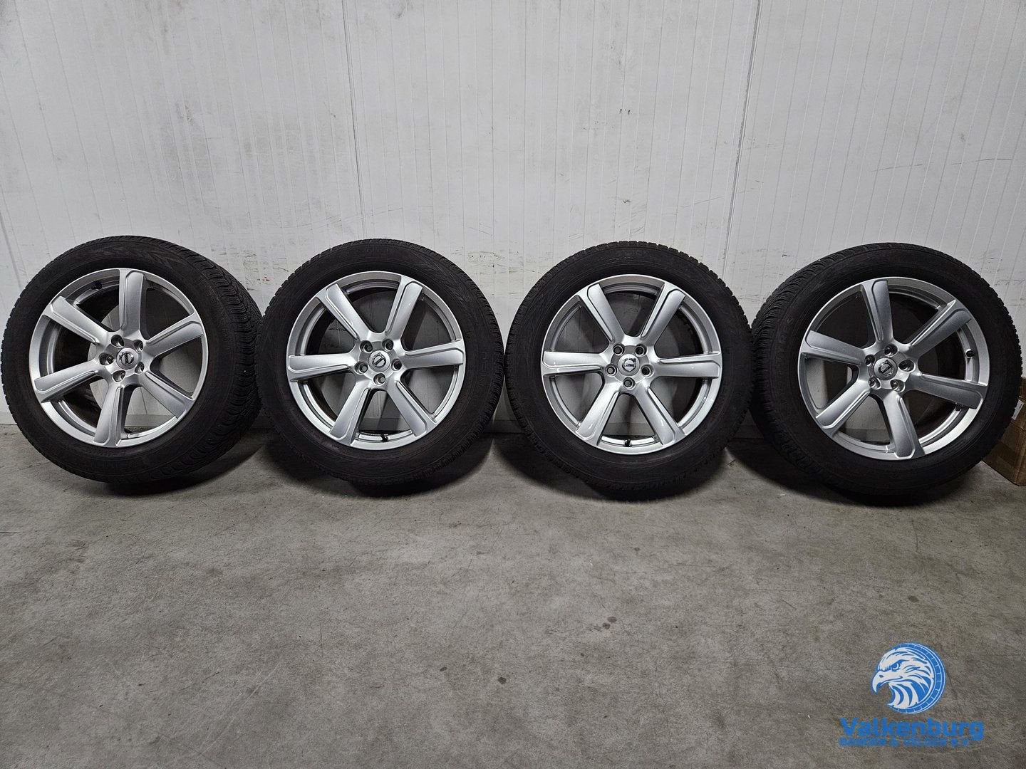 6-7mm! Originele Volvo XC90 XC60 XC40 Turbine Silver 19 inch, Auto-onderdelen, 19 inch, Gebruikt, -, -