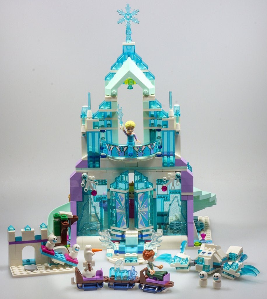 Lego 41148 Disney Frozen“Elsa's magische ijspaleis” volledig, Gebruikt, Lego, Ophalen of Verzenden, Disney