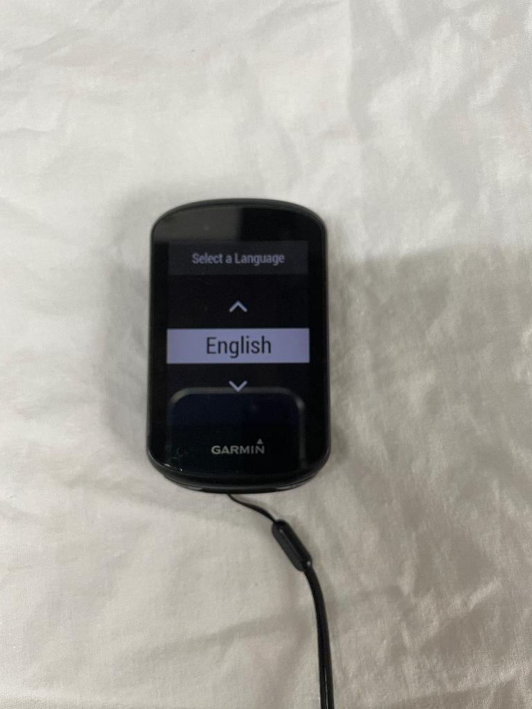 Garmin edge 530, Ophalen, Gebruikt