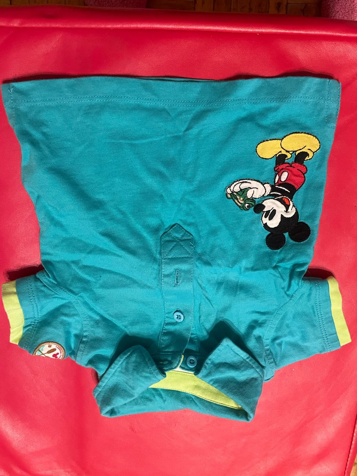 Micky mous polo, Kinderen en Baby's, Ophalen of Verzenden, Gebruikt, Jongetje, Shirtje of Longsleeve