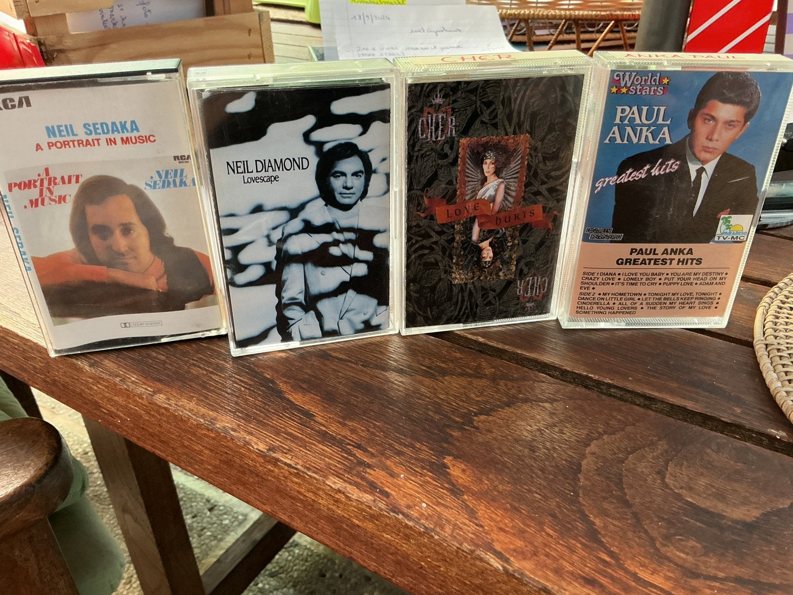 4 cassetjes, CD & DVD, Vinyles | Classique, Enlèvement, Comme neuf