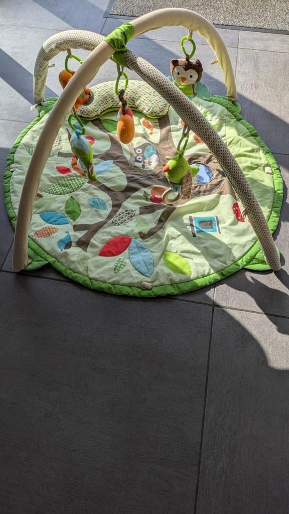 Baby speelkleed met activiteitenbogen, Ophalen