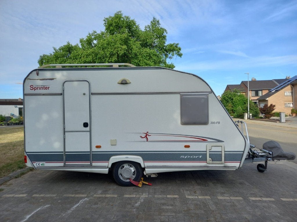 Beyerland Sprinter caravan (2005), Caravans en Kamperen, Fietsenrek, Treinzit, Particulier, Tot en met 4