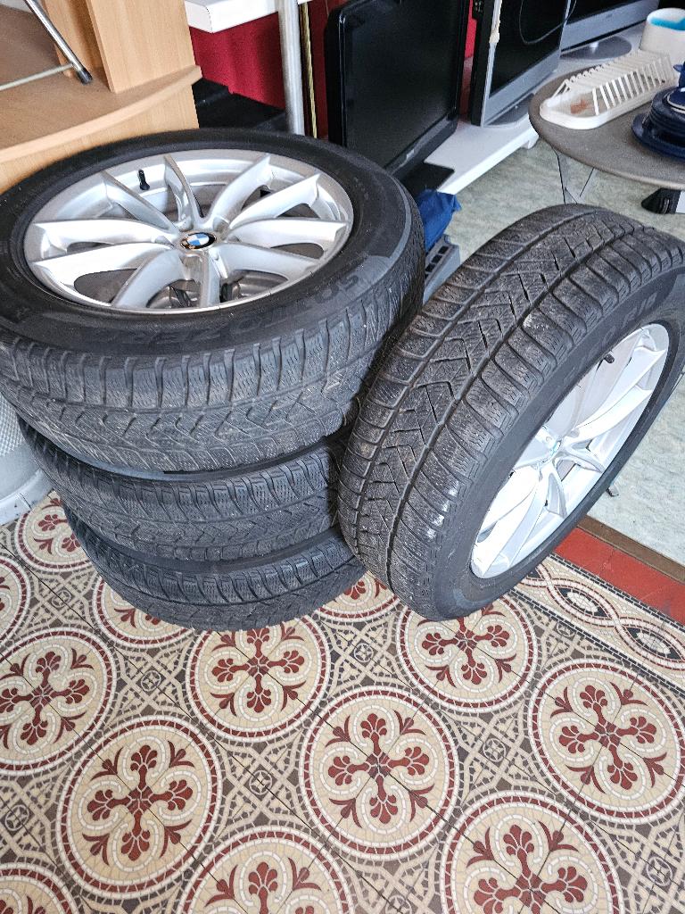 velgen banden, Auto-onderdelen, Banden en Velgen, Ophalen, 18 inch, Gebruikt, Winterbanden