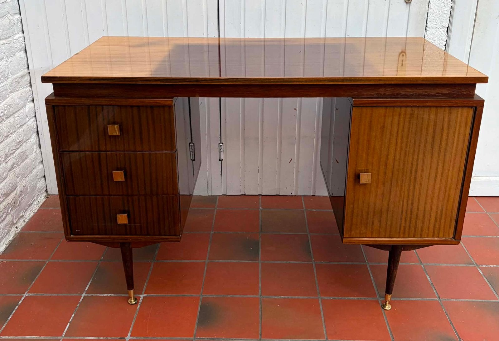 Bureau sicam vintage, Maison & Meubles, Bureaux, Vintage, Comme neuf, Bois, Espace de rangement