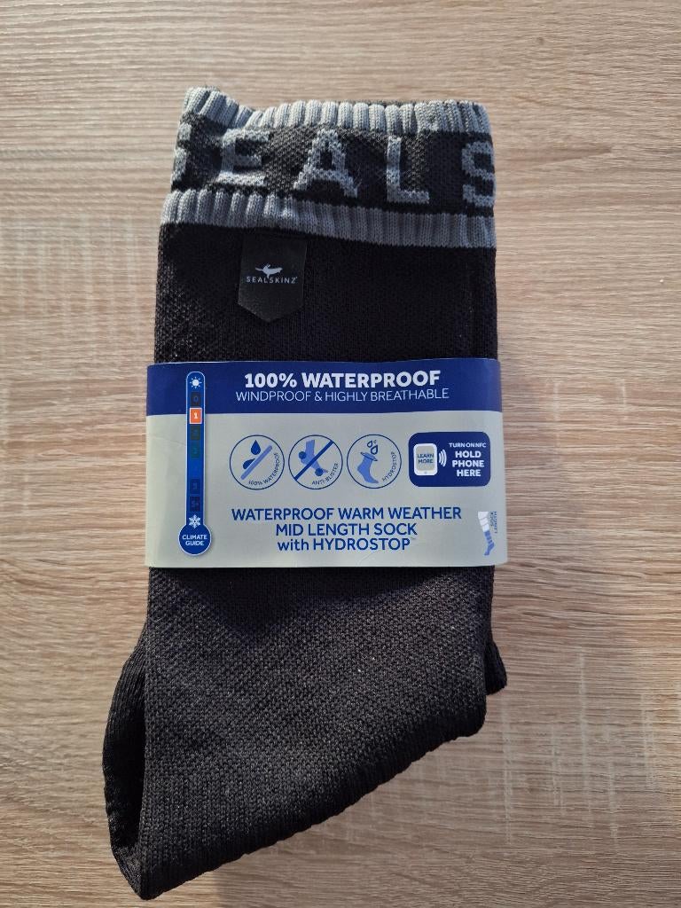 Sealskinz Waterproof fietssokken maat L (nieuw), Neuf, Femmes, Enlèvement ou Envoi, Sous-vêtement