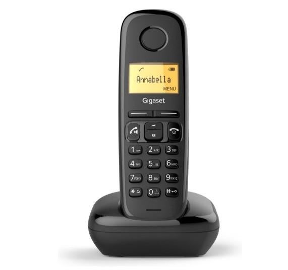 Gigaset AS190 - Single DECT telefoon - Zwart, Ophalen, Zo goed als nieuw, 1 handset
