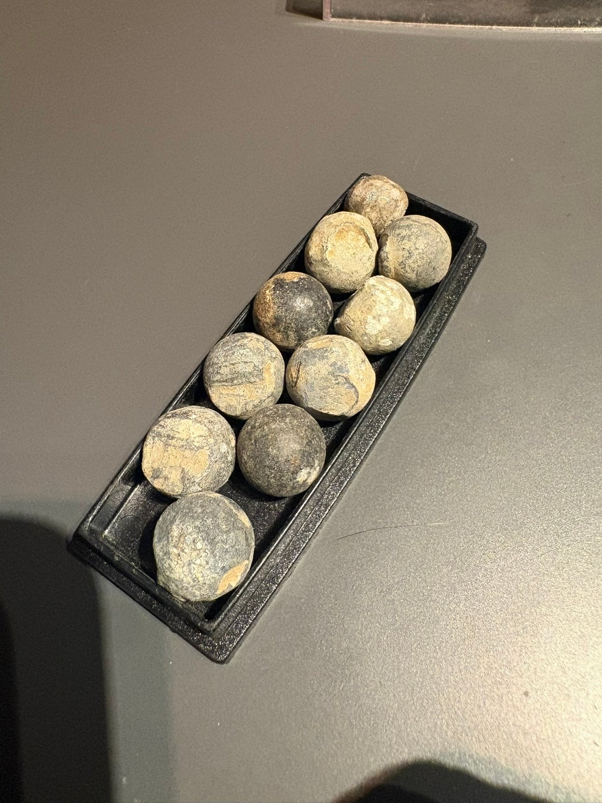 10 oude loden kogels – musket/shrapnel kogels – 113 gram, Verzamelen, Militaria | Algemeen, Verzenden