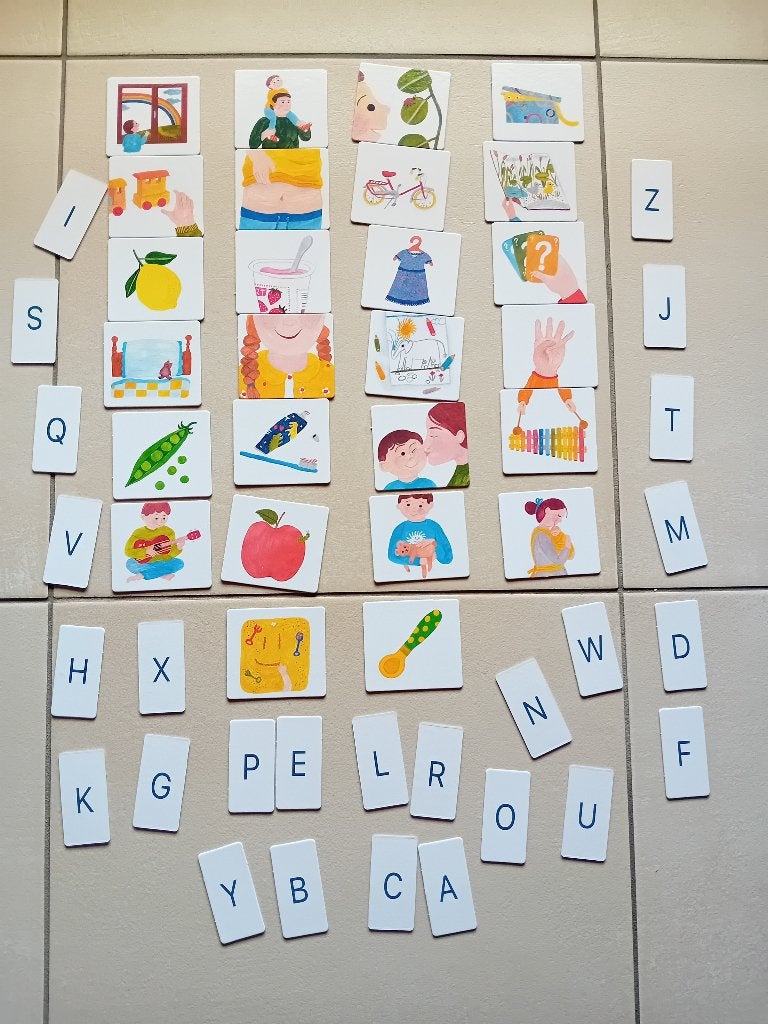 Spelletje alfabet leren, Ophalen, Gebruikt, Taal en Lezen