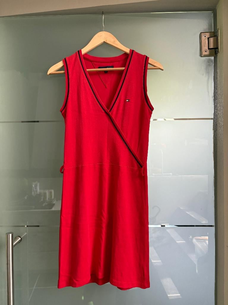 Tommy Hilfiger - Robe rouge, Rouge, Tommy hilfiger, Enlèvement ou Envoi, Taille 36 (S)