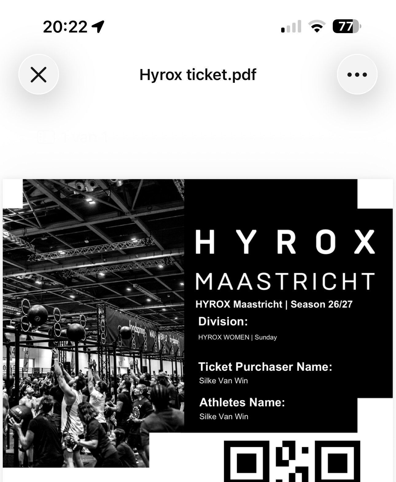 Hyrox ticket Maastricht