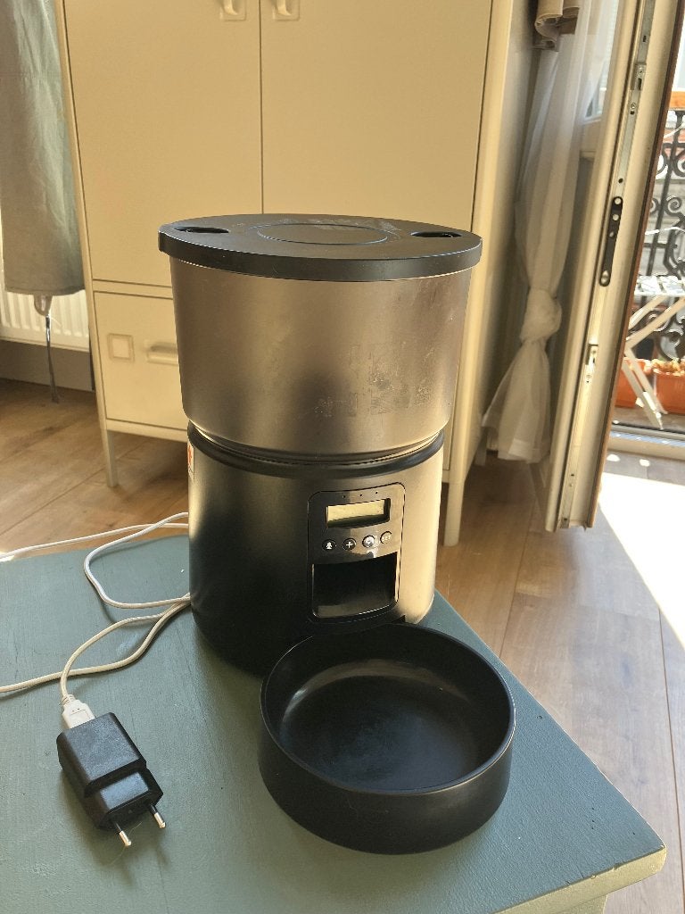 Automatische voerbak, Dieren en Toebehoren, Ophalen, Automatisch, Zo goed als nieuw